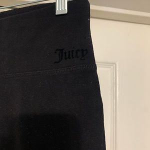 Juicy Couture Black Straight Leg Legginsg